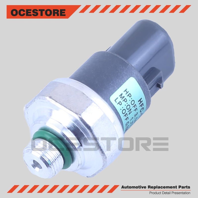 OCESTORE A/C Pressure Switch Sensor 88645-08010 Compatible with Camry Accord Avalon Celica CL Corolla 443440-0050 80440-S3V-A01 - Image 2